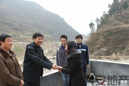 兴安地产集团一分公司计划捐资重建二郎小学